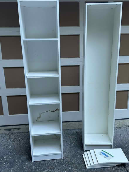Photo of free Various White Shelves (San Anselmo) #3
