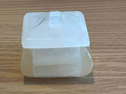 Photo of free Small white onyx trinket box, new unopened (New Eltham SE9) #1