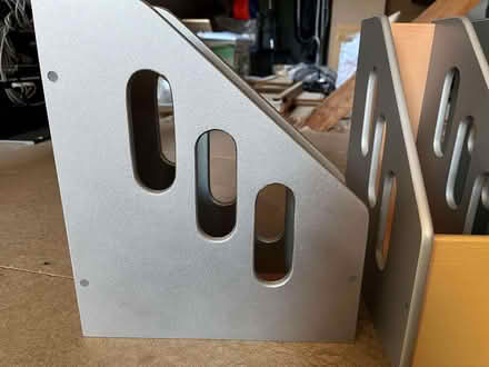 Photo of free Set of 4 Wooden & Silver Magazine Files (Watford WD18) (West Watford WD18) #2