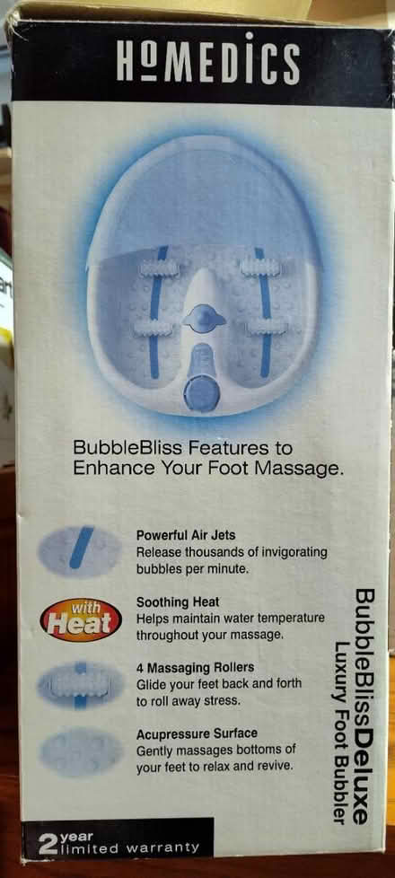 Photo of free Homedics Luxury Foot Bubbler (Saugus) #2