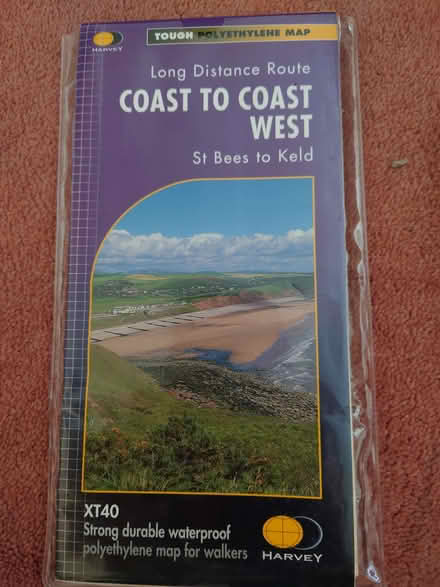 Photo of free Walking map - West section of Wainwright's Coast to Coast (Clerwood EH12) #1