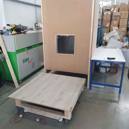 Photo of free Wooden chamber with slide in floor. (Donnington PO20) #3
