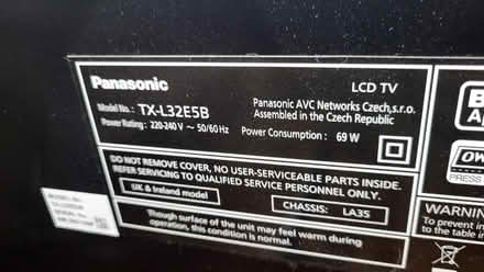 Photo of free Panasonic 32" TV (Canonbury N1) #3