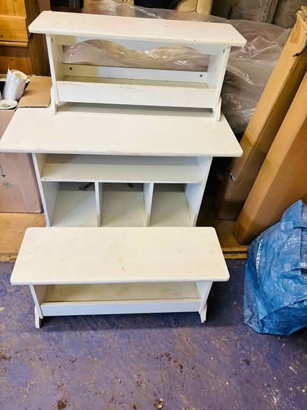 Photo of free Children’s desk and 2 benches (Flackwell Heath HP10) #1