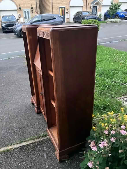 Photo of free Wood sideboard (Burbage SK17) #2