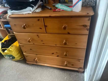 Photo of free Pine chest of drawers (Howlands AL7) #1