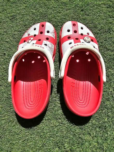 Photo of free England crocs size 5-6 (PO13 Howe Road Gosport) #2
