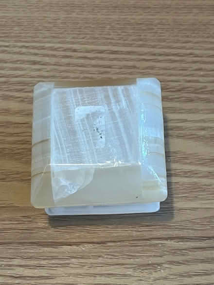 Photo of free Small white onyx trinket box, new unopened (New Eltham SE9) #3