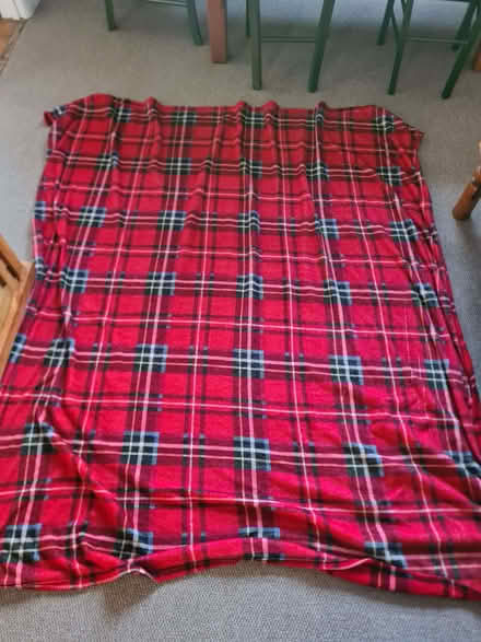 Photo of free Tartan blanket (Dalston E8) #1