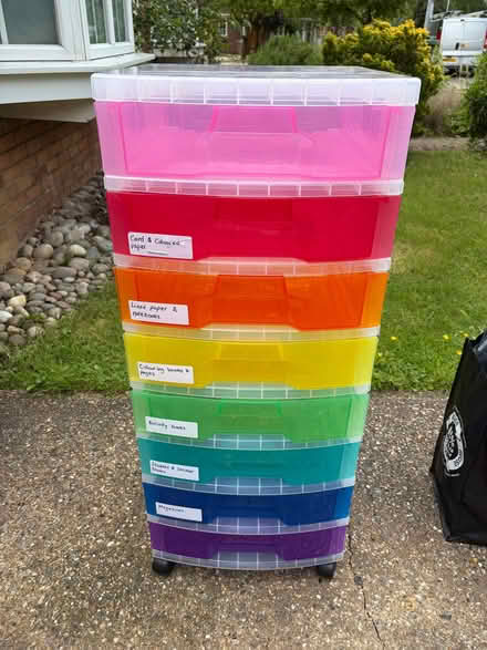Photo of free Plastic drawers (Linslade LU7) #1