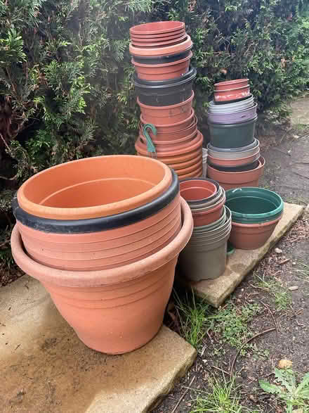Photo of free Assorted plant pots (Tattingstone IP9 2) #1