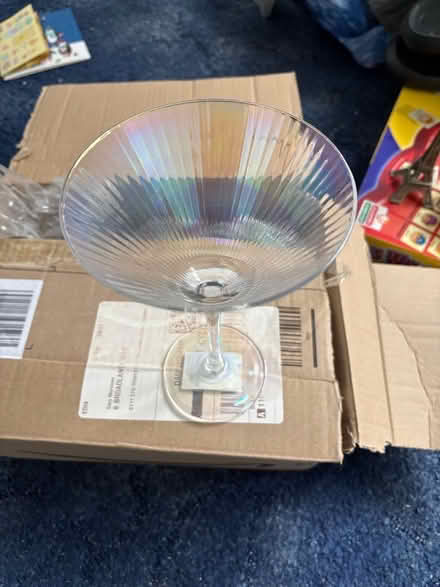 Photo of free 6 new cocktail/ martini glasses (Oswestry SY11) #2