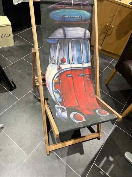 Photo of free vw deck chair small adult (Gorgie EH11) #3