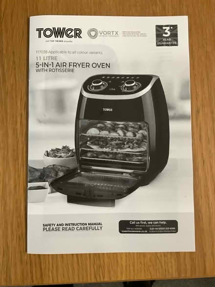 Photo of free Tower Air Fryer Oven (S5 Hatfield/Bellhouse) #3
