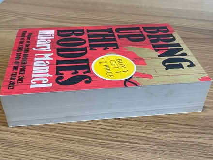 Photo of free Bring up the bodies book by Hilary Mantel (New Eltham SE9) #2