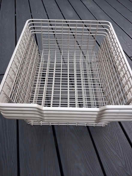 Photo of free Five grey wire baskets (Bowerham LA1) #2