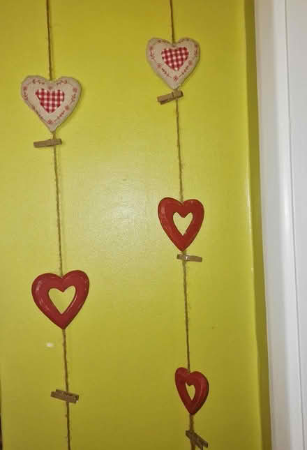 Photo of free Heart Hanger display bunting (Broadbridge Heath RH12) #2