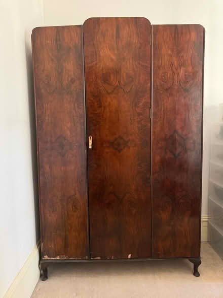 Photo of free Art Deco Double Veneer Wardrobe (Tufnell Park N70) #2