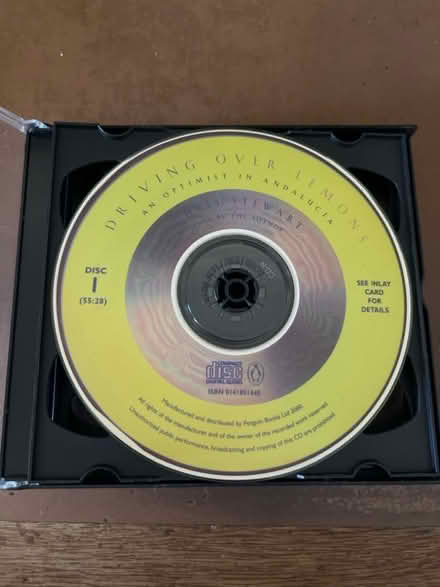 Photo of free Driving Over Lemons CD Audiobook (Hertford Heath SG13) #1