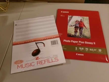 Photo of free Photo Paper and Music Sheets (Northwest Frederick) #1
