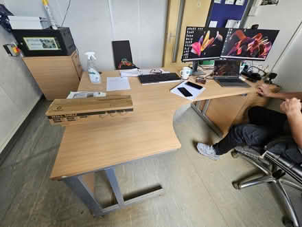 Photo of free Office desk (Rowhedge CO5) #2