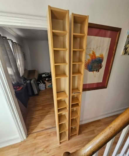 Photo of free 2 x long dvd/cd racks (Great Yarmouth NR30) #1