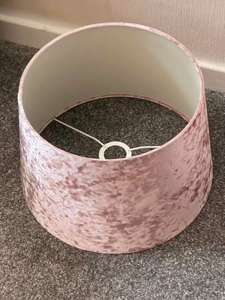 Photo of free Pink lamp shade (Alverthorpe WF2) #1