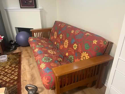 Photo of free Large Futon sofabed (Bloor West Village) #2