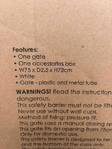 Photo of free Cuggl safety gate (Linslade LU7) #3