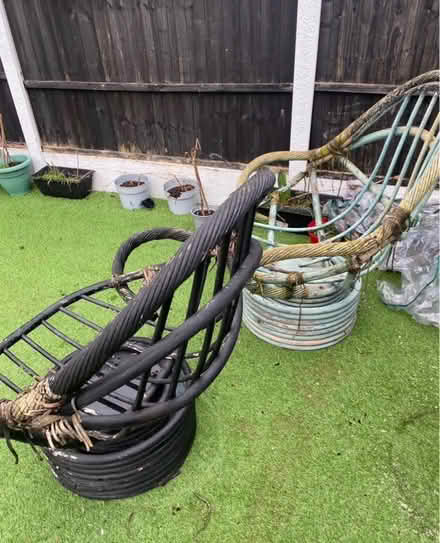 Photo of free Garden tub chairs (Brownhills West WS8) #2