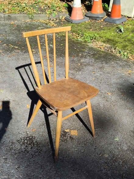 Photo of free Wooden chair (Broad Oaks Road, B91) #2