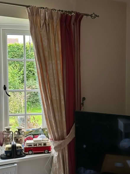 Photo of free Full length curtains 3m wide (Cosby LE9) #1