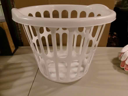 Photo of free White Laundry Basket (Northwest Frederick) #1
