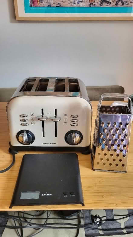 Photo of free Toaster, scales, grater (Canonbury N1) #1