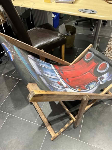 Photo of free vw deck chair small adult (Gorgie EH11) #1