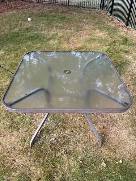 Photo of free Patio table and chairs (Burlington NJ) #4