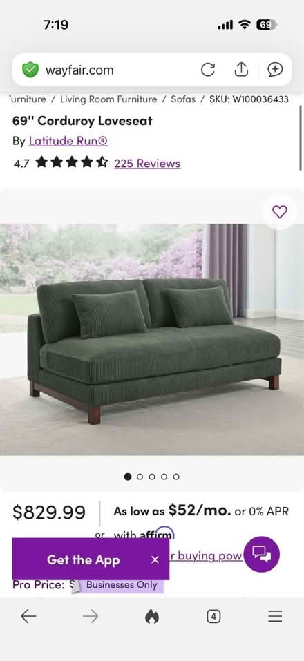Photo of free couch (Brooklyn) #2