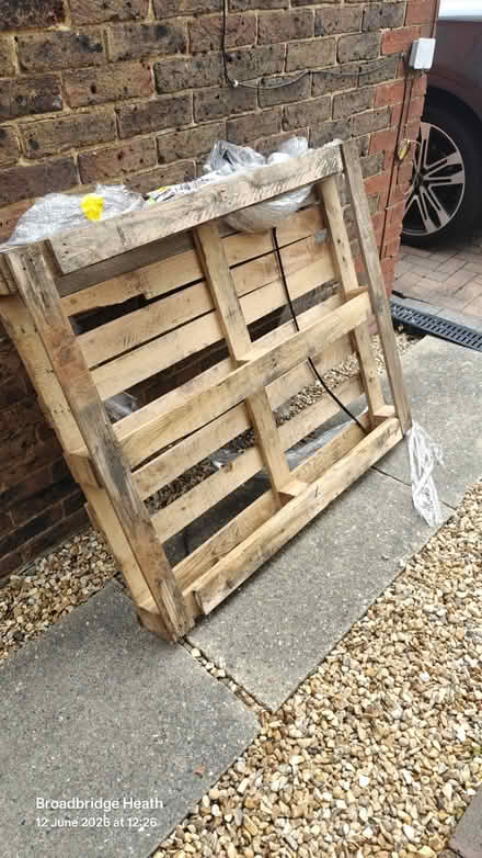 Photo of free 2 x pallets (Broadbridge Heath, RH12) #1