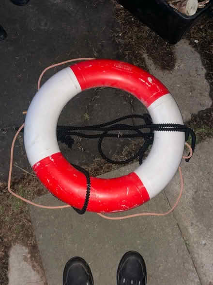 Photo of free Life saving ring (well loved) (AL2 / SG6) #1