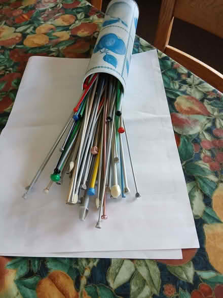 Photo of free Odd knitting needles (Scrooby DN10) #1
