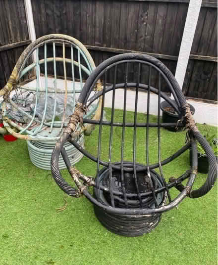 Photo of free Garden tub chairs (Brownhills West WS8) #1