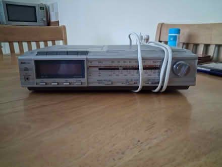 Photo of free Cassette clock radio (Jackman's estate, Letchworth) #2
