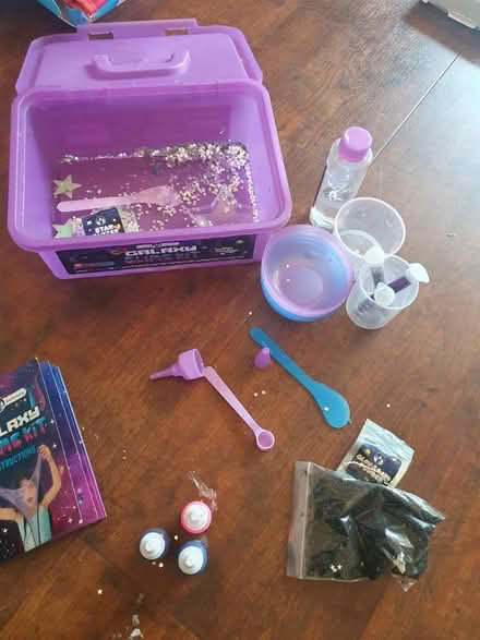 Photo of free Galaxy slime kit, used (Moseley B13) #2