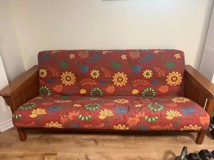 Photo of free Large Futon sofabed (Bloor West Village) #1
