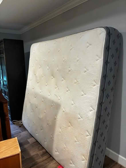 Photo of free King size hybrid mattress (Friendswood) #1