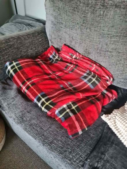 Photo of free Tartan blanket (Dalston E8) #3
