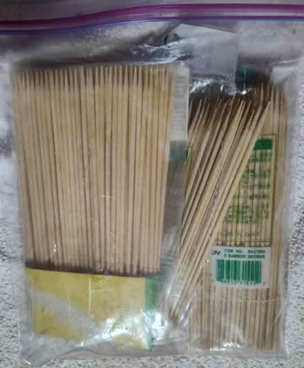 Photo of free 6 inch Bamboo Skewers (Saugus) #1