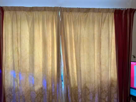 Photo of free Full length curtains 3m wide (Cosby LE9) #4