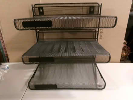 Photo of free Black 3-Tier File Holder (Northwest Frederick) #1