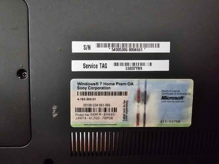Photo of free Old non working Sony Vaio Laptop (Queens Drive MK41) #3